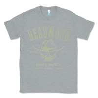 Heather Grey deadwood south dakota usa distressed skull design souvenir premium t s Classic Tee - StudioElite