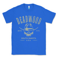 True Royal deadwood south dakota usa distressed skull design souvenir premium t s Classic Tee - StudioElite