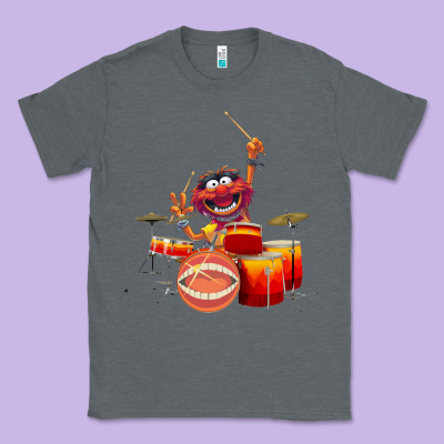 The Muppets Animal Drummer Classic Tee Designed By Studioelite