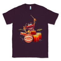 Plum The muppets animal drummer Classic Tee - StudioElite