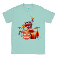 Seafoam The muppets animal drummer Classic Tee - StudioElite