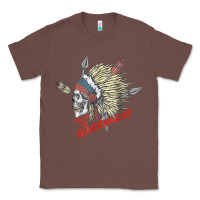 Chestnut trust the government skull native american chief native t shirt Classic Tee - StudioElite