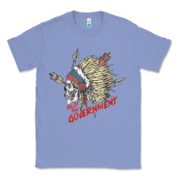 Colony Blue trust the government skull native american chief native t shirt Classic Tee - StudioElite