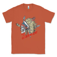 Copper trust the government skull native american chief native t shirt Classic Tee - StudioElite