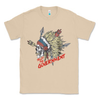 Mushroom trust the government skull native american chief native t shirt Classic Tee - StudioElite