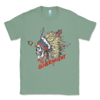 Sage trust the government skull native american chief native t shirt Classic Tee - StudioElite