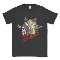 Smoke trust the government skull native american chief native t shirt Classic Tee - StudioElite