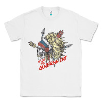 White trust the government skull native american chief native t shirt Classic Tee - StudioElite