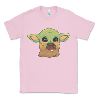 Bubblegum Pink Baby yoda Classic Tee - StudioElite