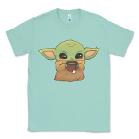 Seafoam Baby yoda Classic Tee - StudioElite