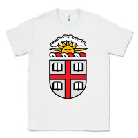 White brown university Classic Tee - StudioElite