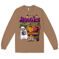 Toasted Coconut boooks Long Sleeve Tee - BarkalooDesign