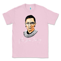 Bubblegum Pink rbg ruth bader ginsburg feminist t shirt   signature art Classic Tee - StudioElite
