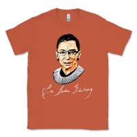 Rbg Ruth Bader Ginsburg Feminist T Shirt   Signature Art Classic Tee | Teevron