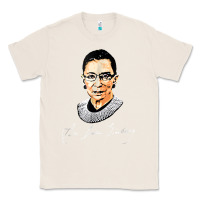 Natural rbg ruth bader ginsburg feminist t shirt   signature art Classic Tee - StudioElite