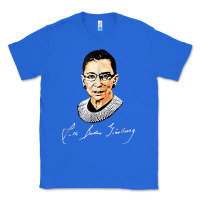 True Royal rbg ruth bader ginsburg feminist t shirt   signature art Classic Tee - StudioElite