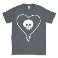 Charcoal Heather alkaline trio Classic Tee - StudioElite