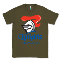 Army Green newcastle knights Classic Tee - StudioElite