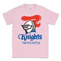 Bubblegum Pink newcastle knights Classic Tee - StudioElite