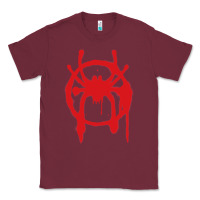 Burgundy Into the Spider-Verse Classic Tee - StudioElite