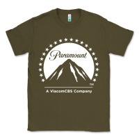 Army Green Paramount Pictures 3 Classic Tee - StudioElite