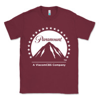 Burgundy Paramount Pictures 3 Classic Tee - StudioElite