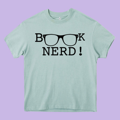 B K Nerd Heavy Core Tee Designed By Bettercallsaul