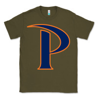 Army Green pepperdine waves Classic Tee - StudioElite