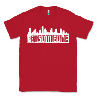Red be someone h town houston texas skyline. t shirt Classic Tee - StudioElite