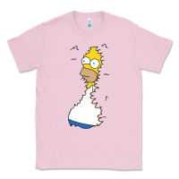 Bubblegum Pink Homer In Hedges Classic Classic Tee - StudioElite