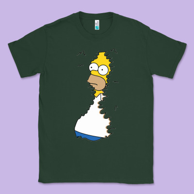 Homer In Hedges Classic Classic Tee Designed By Studioelite