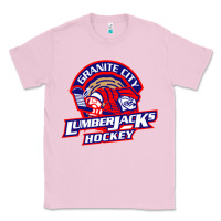 Bubblegum Pink granite city lumberjacks hockey Classic Tee - StudioElite