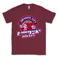 Burgundy granite city lumberjacks hockey Classic Tee - StudioElite