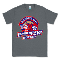 Charcoal Heather granite city lumberjacks hockey Classic Tee - StudioElite