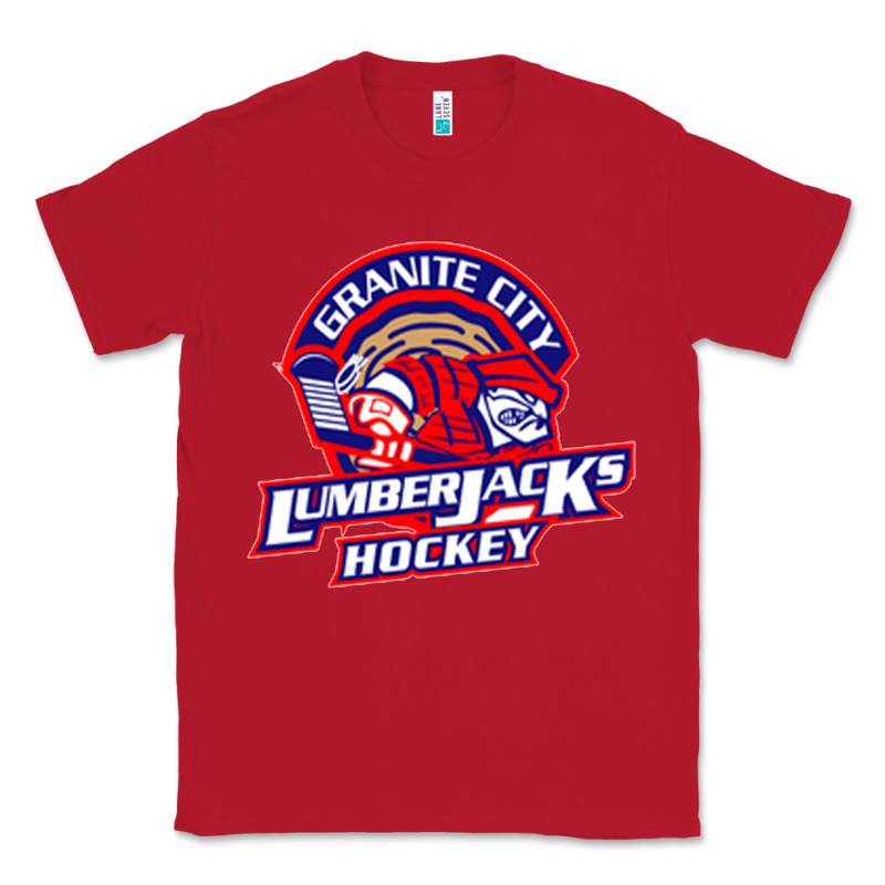 Granite City Lumberjacks Hockey Classic Tee by StudioElite | Teevron