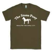 Army Green The Stone Pony Classic Tee - StudioElite
