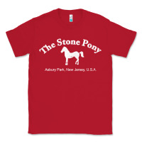 Red The Stone Pony Classic Tee - StudioElite
