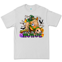 Dove Grey spooky horse Premium Tee - CowhideDigitalArt