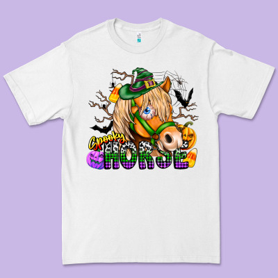 Spooky Horse Premium Tee Designed By Cowhidedigitalart