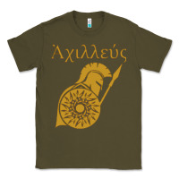 Army Green achilles son of peleus Classic Tee - StudioElite