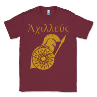 Burgundy achilles son of peleus Classic Tee - StudioElite