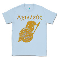 Dusty Blue achilles son of peleus Classic Tee - StudioElite