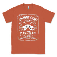 Copper johnny cash man in black Classic Tee - StudioElite
