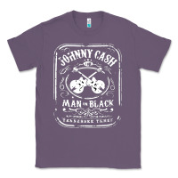 Lavender johnny cash man in black Classic Tee - StudioElite