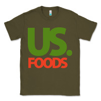 Army Green us foods design Classic Tee - StudioElite