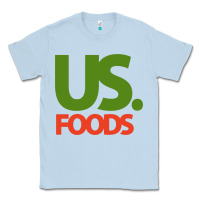 Dusty Blue us foods design Classic Tee - StudioElite