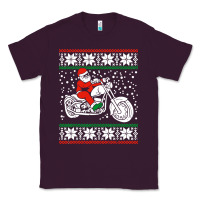 Plum santa ridin motocycle Classic Tee - StudioElite