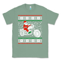 Sage santa ridin motocycle Classic Tee - StudioElite