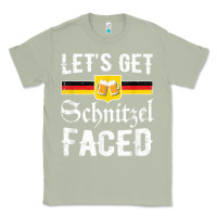 Matcha lets get schnitzel faced men women vintage oktoberfest t shirt Classic Tee - StudioElite