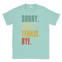 Seafoam sorry can't tennis bye funny vintage retro tennis player t shirt Classic Tee - StudioElite